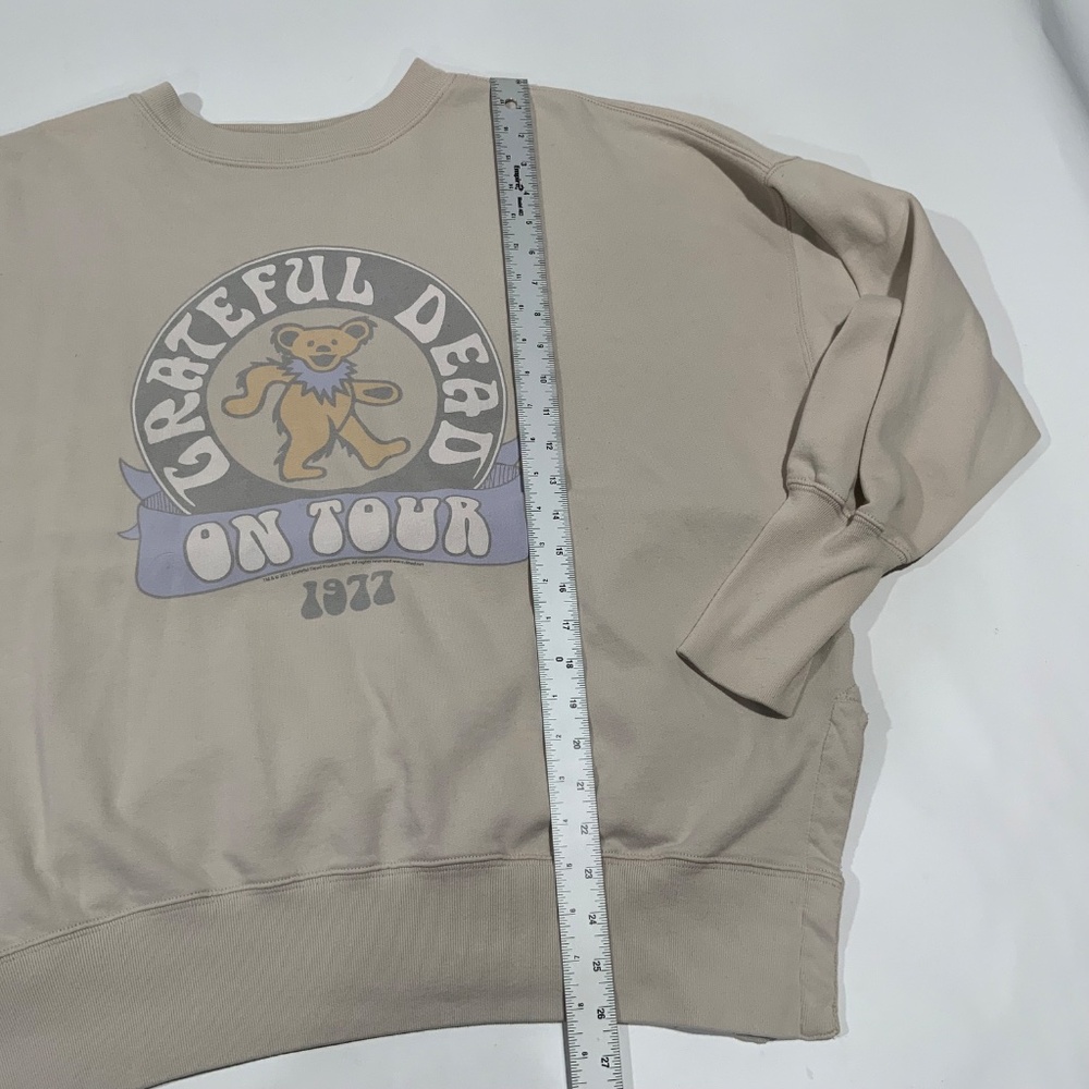 Abercrombie Sz XL Grateful Dead Graphic Crewneck Sweatshirt - Picture 5 of 6